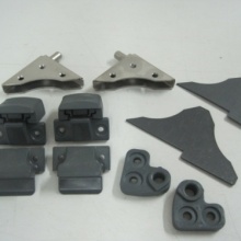 KVM0012A UNOX - Комплект фиксаторов серии 4-5-5e для крепления внутреннего стекла